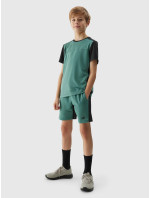 Chlapecké sportovní rychleschnoucí tričko 4F - zelené