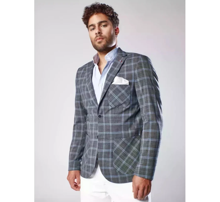 Pánská černá bunda FashionStreet MX0563 Pánská černá bunda FashionStreet MX0563