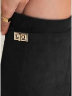 Dámské kozačky s širokým svrškem černé model 21993592 - Dstreet