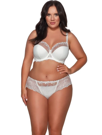 Ava 1030 Krémové kalhotky S-3XL