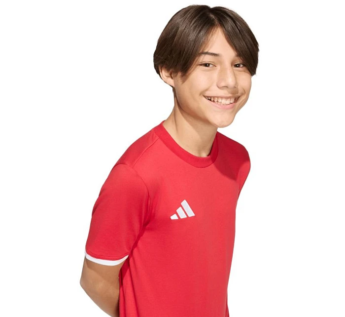 Dětské tričko Entrada 26 Tee červené model 21934083 - ADIDAS