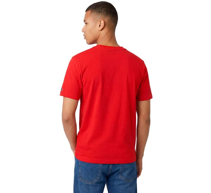 Pánské tričko SS Tee červené  pánské model 22119749 - CHAMPION