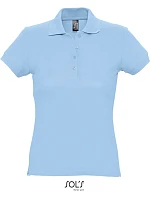 SOL'S Passion Dámské piqué polo model 22522021 sky blue SOL'S Passion Dámské piqué polo model 22522021 sky blue