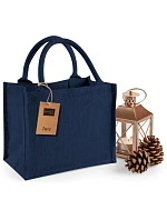 Westford Mill W 412 Jutová nákupní taška Mini 50.0412 navy/navy Westford Mill W 412 Jutová nákupní taška Mini 50.0412 navy/navy
