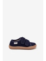 Pohodlné Pantofle Chlapecké Hladké Námořnické model 21705490 - Milami Pohodlné Pantofle Chlapecké Hladké Námořnické model 21705490 - Milami