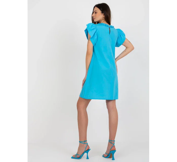 LK SK 506795 šaty.71 modrá