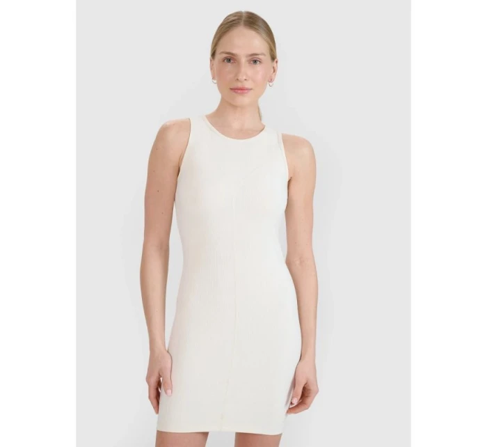 Dámské mini šaty z žebrovaného úpletu model 21882721 - 4F