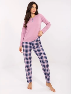 Pyžamo DU PI FP 004.03 tmavě růžové