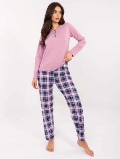 Piżama DU PI FP model 21755253 ciemny różowy - FPrice