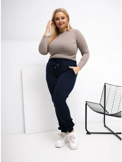 RV DR 6301.88 tepláky tmavě modré RV DR 6301.88 tepláky tmavě modré