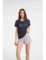 Dámské pyžamo Námořnická modrá model 18121881 - HENDERSON LADIES Dámské pyžamo Námořnická modrá model 18121881 - HENDERSON LADIES