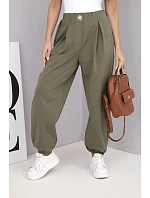 Dámské bavlněné kalhoty IT116 khaki - Kesi Dámské bavlněné kalhoty IT116 khaki - Kesi