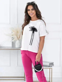 model 20962941 BLOUSE - OFF PINK