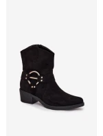 Boty na podpatku  model 217732 Step in style