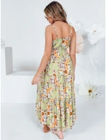 zelené maxi šaty model 21990223 - Dstreet zelené maxi šaty model 21990223 - Dstreet