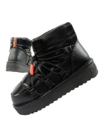 D.Franklin snow boots dámské zimní módní zateplené boty černé dámské