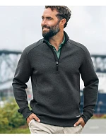 Cutter & Buck Pemberton Half Zip Men mikina s 1/4 zipem black model 22458845