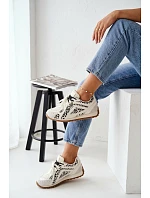 Kožené Semišové Dámské Tenisky Big Star model 22074797 Bílé - Big Star Shoes