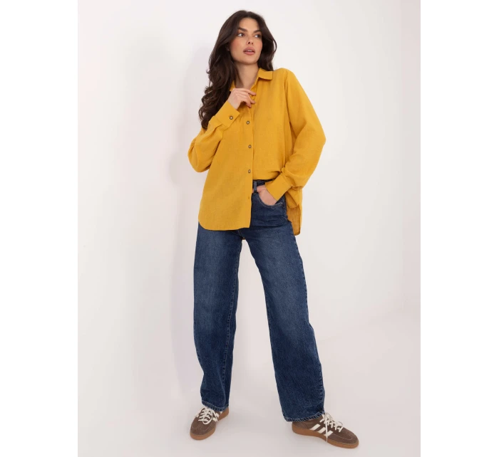 Koszula LK KS model 21858953 ciemny żółty - FPrice