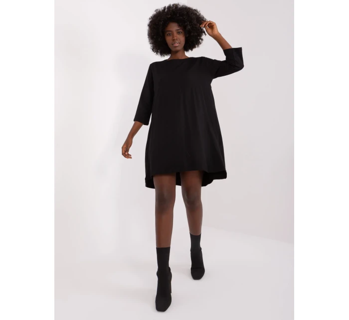 Šaty RV SK model 16328028 černá - FPrice Šaty RV SK model 16328028 černá - FPrice