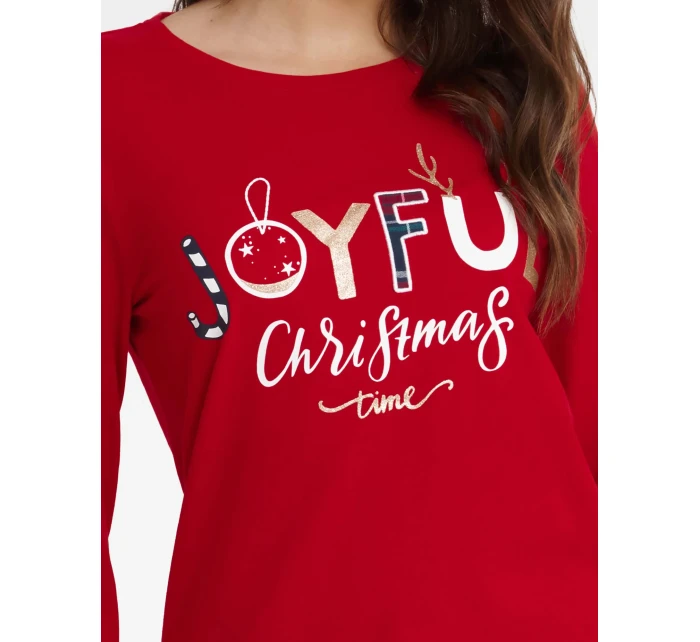 Dámské pyžamo Glance 40938-33X Červená - Henderson Ladies Dámské pyžamo Glance 40938-33X Červená - Henderson Ladies