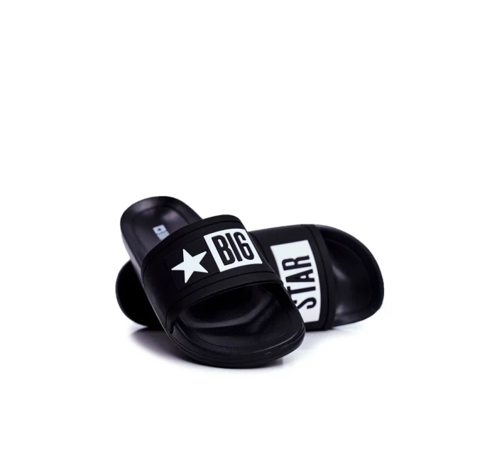 Dětské pantofle Big Star - černé Dětské pantofle Big Star - černé