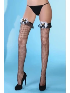Dámské sexy punčochy Pearl černé model 21103425 - Livia Corsetti