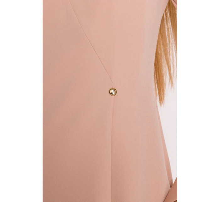 Dámské šaty   M876 béžové - Moe