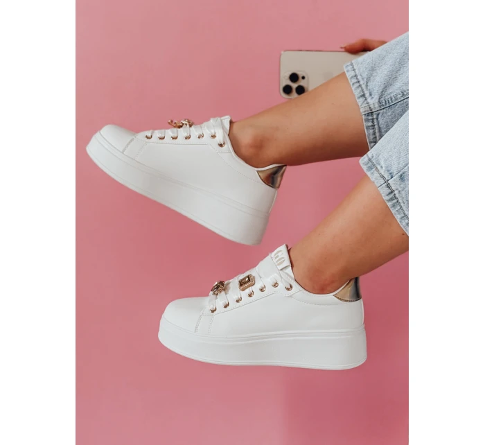 Dámské tenisky na platformě SOLICIA gold FashionStreet ZY0872