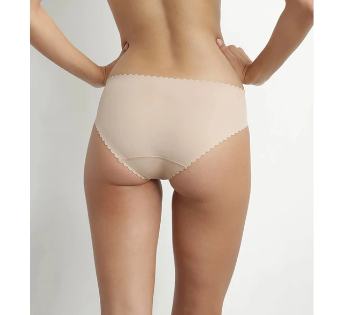 Dámské bezešvé kalhotky DIM BODY TOUCH SLIP - DIM - tělová