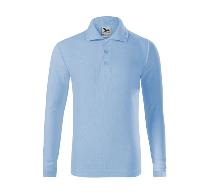 Dětská polokošile Pique LS (modrá) Dětská polokošile Pique LS (modrá)