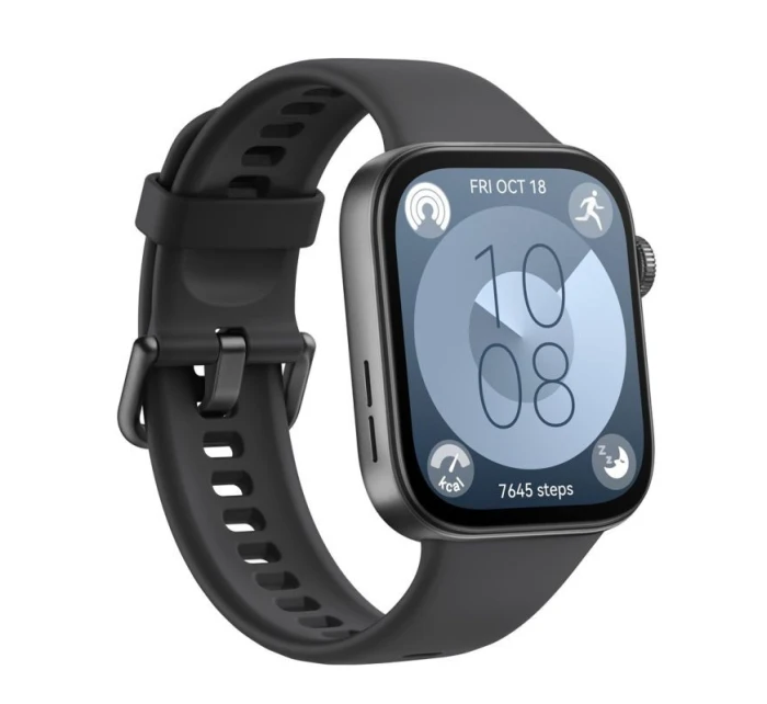 Huawei WATCH Fit 3 4,62 cm (1,82") AMOLED Digital 408 x 480 px Dotykový displej Černá Wi-Fi GPS Huawei WATCH Fit 3 4,62 cm (1,82") AMOLED Digital 408 x 480 px Dotykový displej Černá Wi-Fi GPS