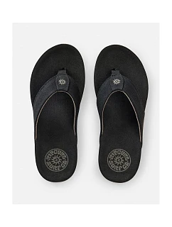 Pánské žabky RIP CURL Pacific Rinse Bloom Open Toe, černé, dámské