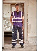 Yoko HVW 120 Hi-Vis síťovaná bezpečnostní vesta 79.W120 pink Yoko HVW 120 Hi-Vis síťovaná bezpečnostní vesta 79.W120 pink