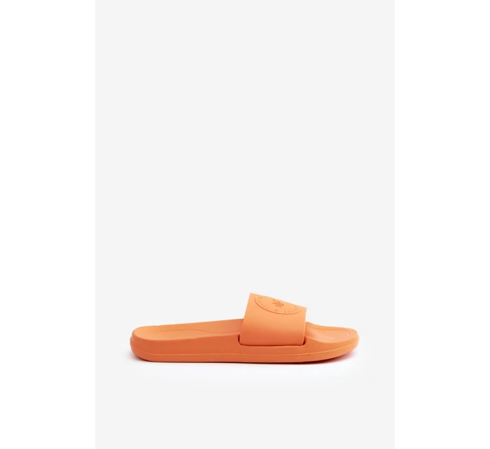 Dámské Žabky model 21664759 Oranžové - 4F Dámské Žabky model 21664759 Oranžové - 4F