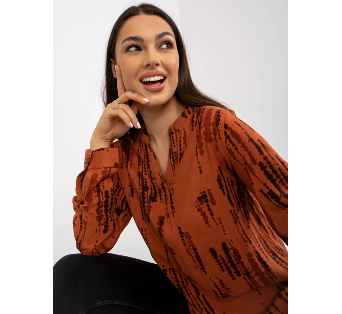 Halenka D73771M11081A světle hnědá