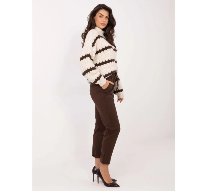 Kalhoty IT SP FL7690.64 tmavě hnědé Kalhoty IT SP FL7690.64 tmavě hnědé