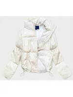 KRÓTKA KURTKA DAMSKA  ECRU model 21242559 - Ann Gissy