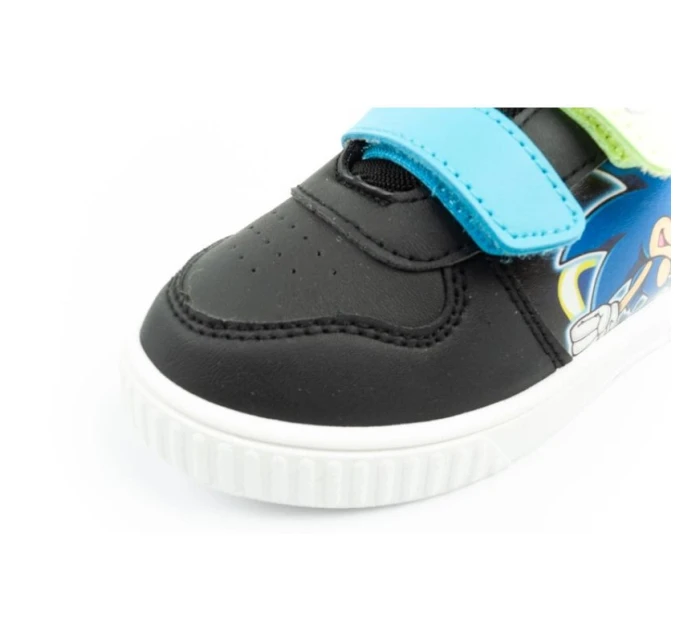 Leomil Sonic dětské sportovní boty lehké tenisky na suchý zip černé