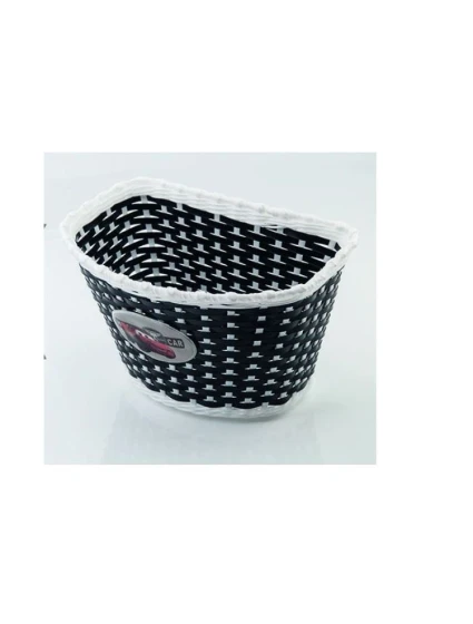 Košík na kolo - plastový přední černý pro děti