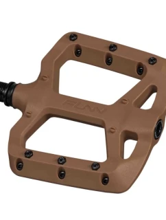 Pedály FUNN TAIPAN hnědé