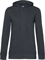 B&C Inspire Zipped Hood /women_° Dámská mikina s kapucí 01.W36B asphalt