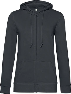 B&C Inspire Zipped Hood /women_° Dámská mikina s kapucí 01.W36B asphalt