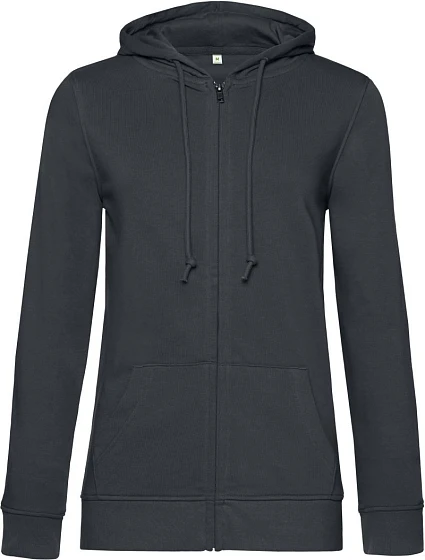 B&C Inspire Zipped Hood /women_° Dámská mikina s kapucí 01.W36B asphalt B&C Inspire Zipped Hood /women_° Dámská mikina s kapucí 01.W36B asphalt