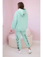 Bavlněná souprava s potiskem mincovna Bavlněná souprava s potiskem mincovna