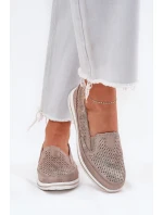 Semišové nazouvací boty model 21694201 Inez - EVENTO Semišové nazouvací boty model 21694201 Inez - EVENTO