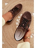 Dámské tenisky Vinceza 79597 na platformě hnědé Dámské tenisky Vinceza 79597 na platformě hnědé