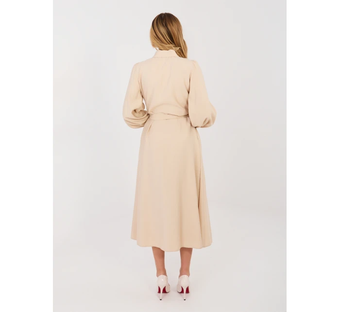 Sukienka LK SK 510018.91 beżowy Sukienka LK SK 510018.91 beżowy
