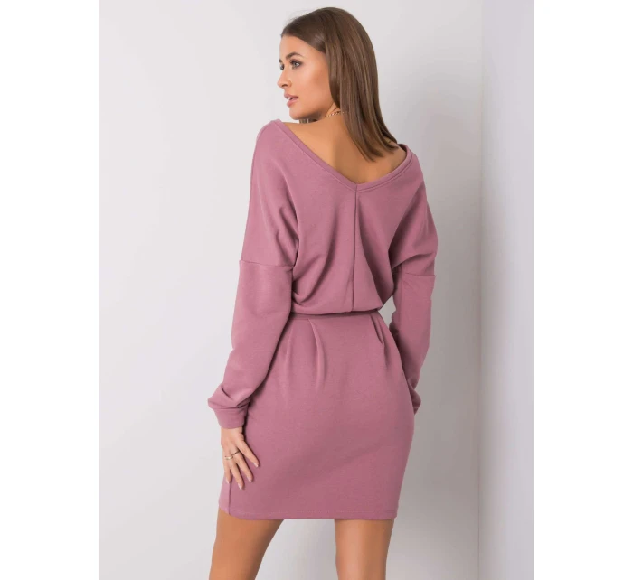 Šaty RV SK 6037.18X tmavě růžová