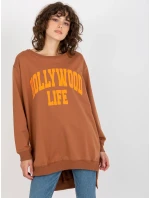 Mikina VI BL 3102.01P světle hnědá